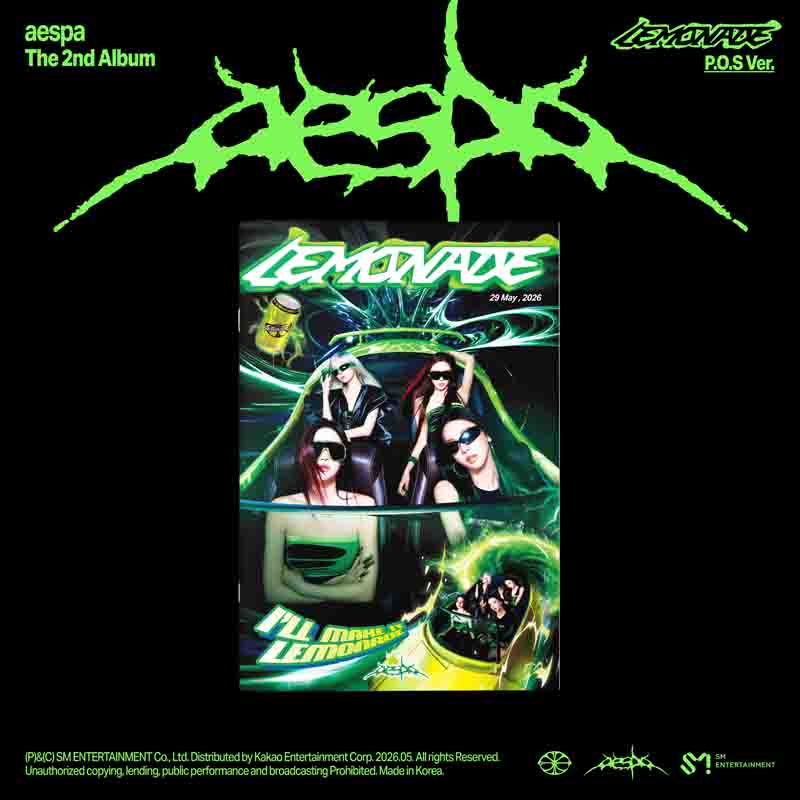 aespa 2ND FULL ALBUM LEMONADE (P.O.S Ver.) – Vibiverse