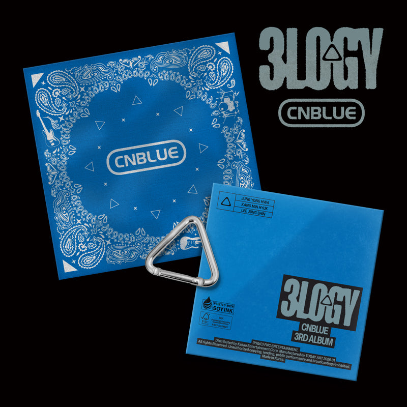 CNBLUE - (3RD FULL ALBUM) 3LOGY [BANDANA VER][LIMITED EDITION