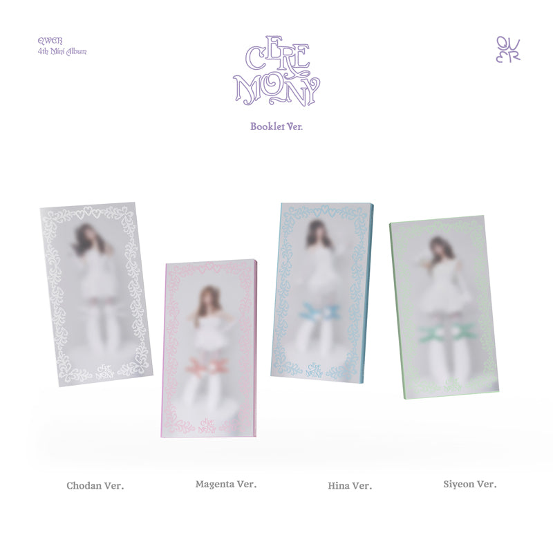 QWER 4TH MINI ALBUM CEREMONY (Booklet Ver.)