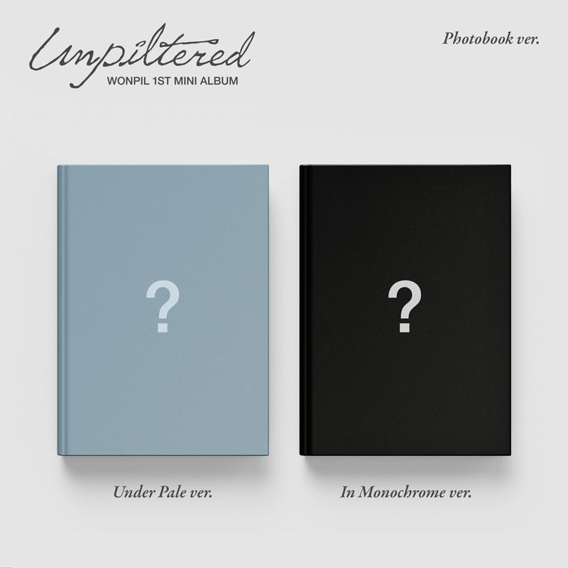 WONPIL (DAY6) - 1ST MINI ALBUM Unpiltered_Photobook Ver.