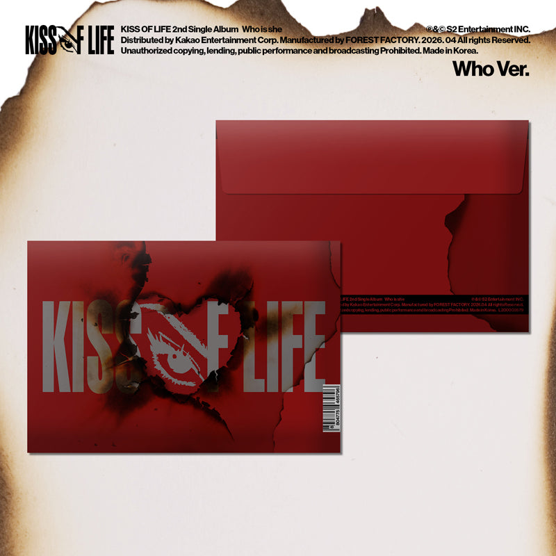 KISS OF LIFE 2ND SINGLE ALBUM Who is she (Who Ver.)