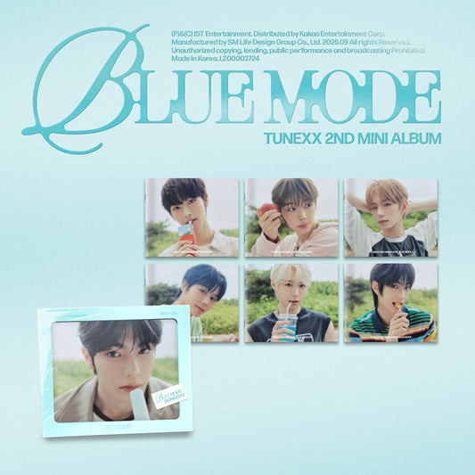 TUNEXX 2ND MINI ALBUM [BLUE MODE] INDIVIDUAL MODE ver.