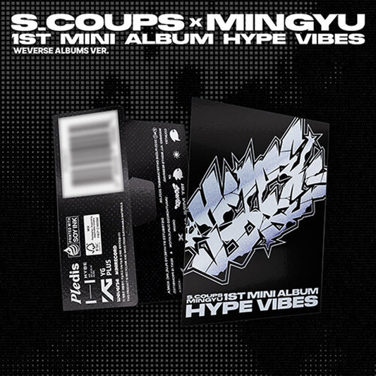 S.COUPS x MINGYU - (1ST MINI ALBUM) HYPE VIBES [WEVERSE ALBUMS VER.]