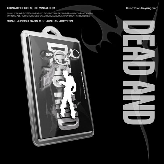 Xdinary Heroes 8TH MINI ALBUM DEAD AND (Illustration Keyring ver.)