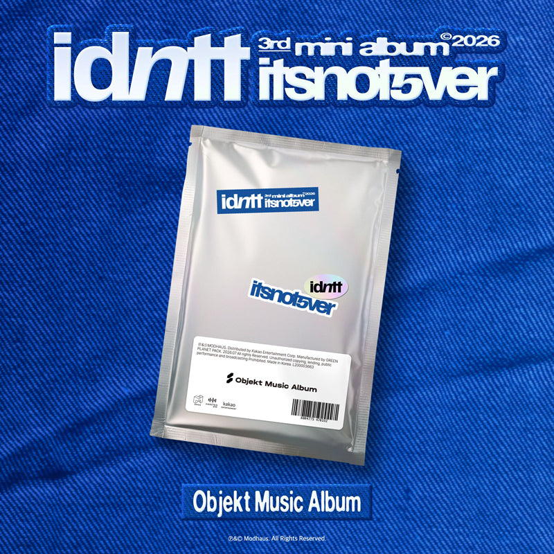 idntt 3RD MINI ALBUM [itsnotover]
