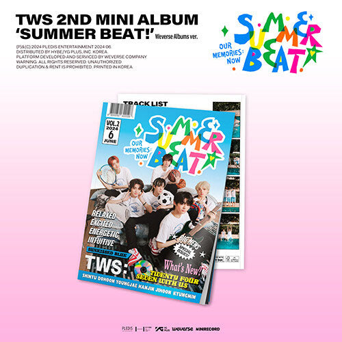 TWS - (2ND MINI ALBUM) SUMMER BEAT! [WEVERSE ALBUMS VER]