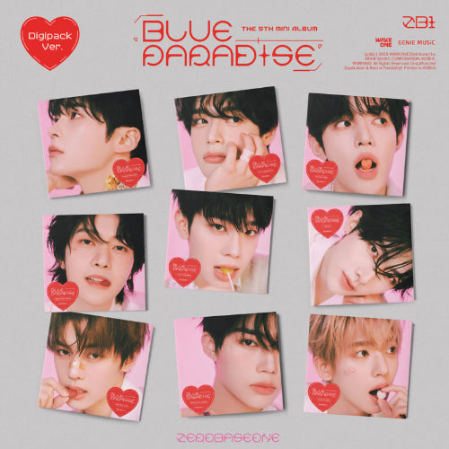 ZEROBASEONE - (5TH MINI ALBUM) BLUE PARADISE [DIGIPACK VER]