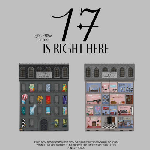 SEVENTEEN - (BEST ALBUM) 17 IS RIGHT HERE [STANDARD][2CD]