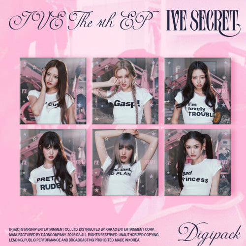IVE - (4TH MINI ALBUM) IVE SEVRET [DIGIPACK VER]