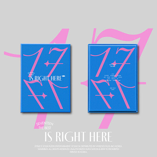 SEVENTEEN - (BEST ALBUM) 17 IS RIGHT HERE [DEAR VER] [2CD]