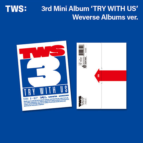 TWS - (3RD MINI ALBUM) TRY WITH US [WEVERSE ALBUMS VER]