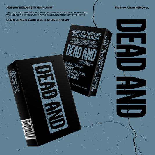 Xdinary Heroes 8TH MINI ALBUM DEAD AND (Platform Album NEMO ver.)