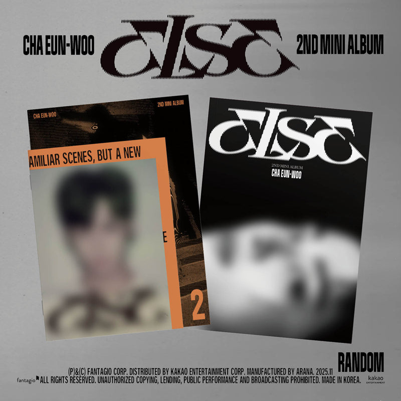 [Pre-Order] CHA EUN WOO - (2ND MINI ALBUM) ELSE [STANDARD]