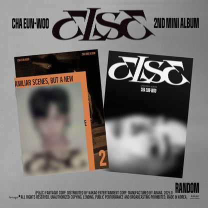 [Pre-Order] CHA EUN WOO - (2ND MINI ALBUM) ELSE [STANDARD]