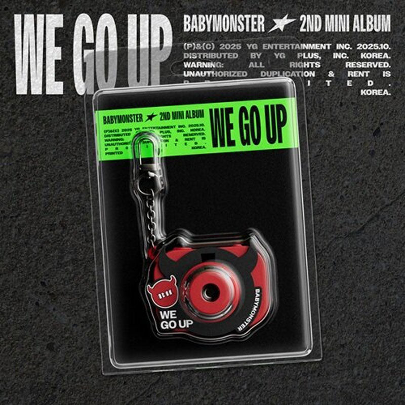 [Pre-Order] BABYMONSTER - (2nd MINI ALBUM) WE GO UP [MINI BEAM KEYRING VER.]
