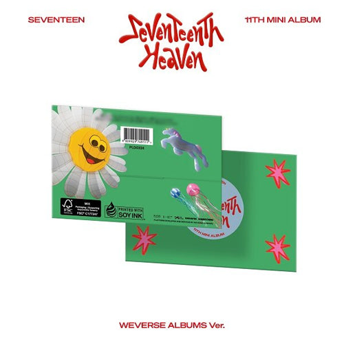 SEVENTEEN - (11TH MINI ALBUM) SEVENTEENTH HEAVEN [WEVERSE ALBUMS VER]
