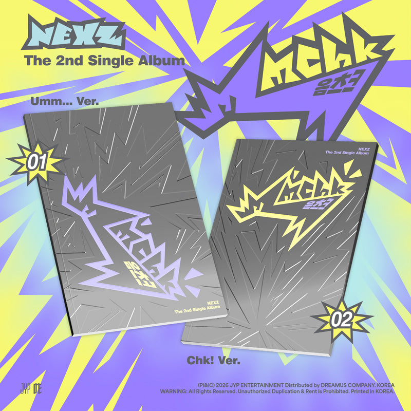 NEXZ 2nd SINGLE ABLUM Mmchk (STANDARD)