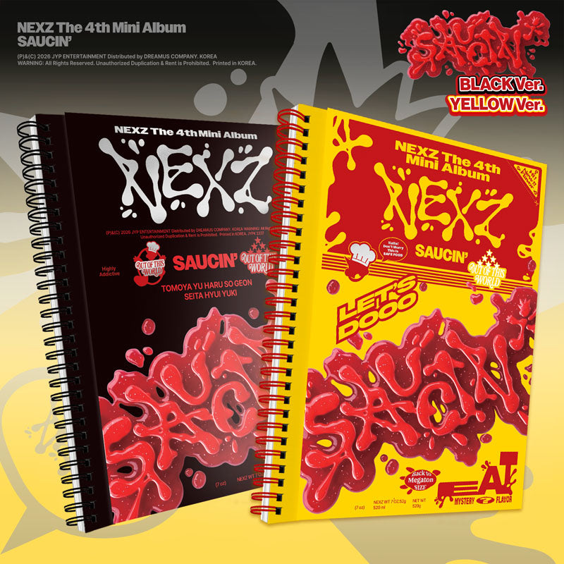 NEXZ 4TH MINI ALBUM [SAUCIN’] PHOTOBOOK Ver.