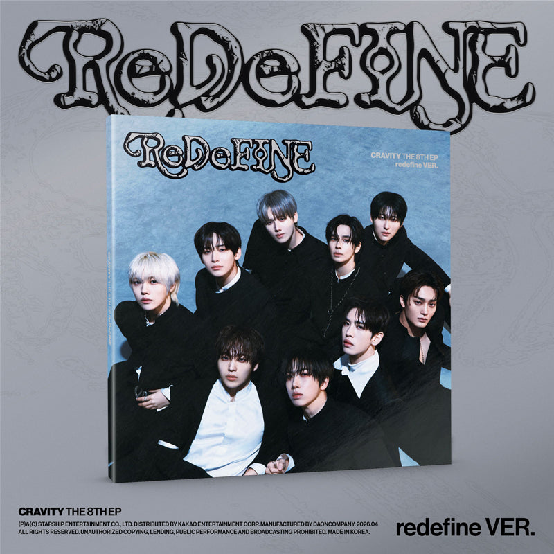 CRAVITY 8TH MINI ABLUM ReDeFINE