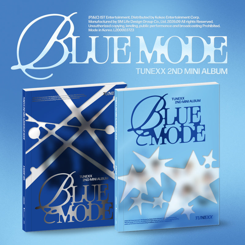 [Pre-Order] TUNEXX 2ND MINI ALBUM [BLUE MODE] PHOTOBOOK Ver.
