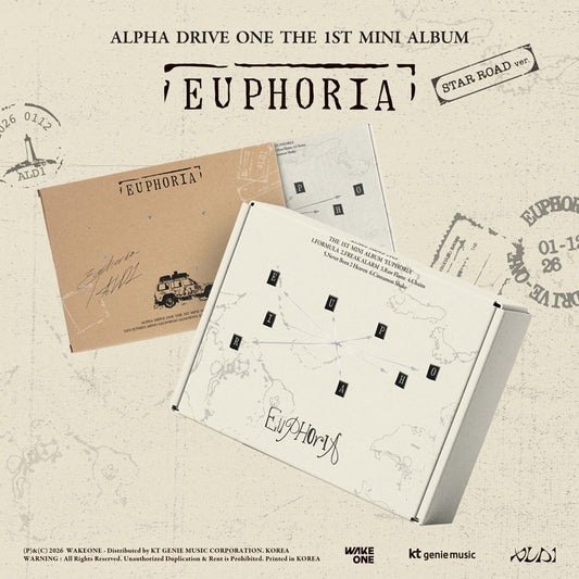 ALPHA DRIVE ONE - (1ST MINI ALBUM) EUPHORIA [STAR ROAD VER]