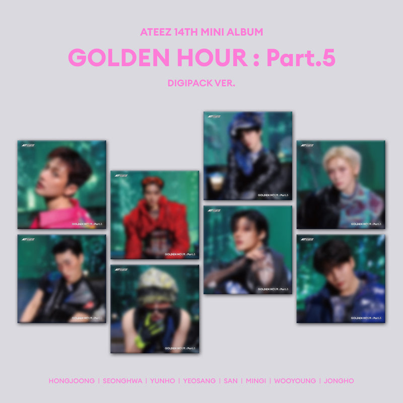 [Pre-Order] ATEEZ - GOLDEN HOUR : Part.5