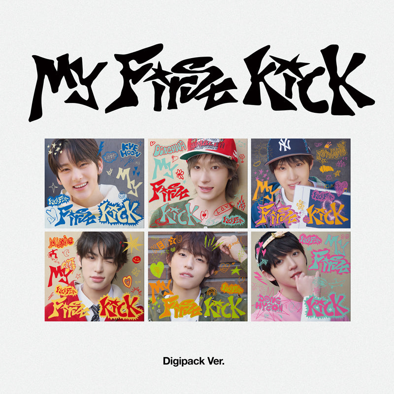 KickFlip 4TH MINI ALBUM My First Kick_Digipack Ver.