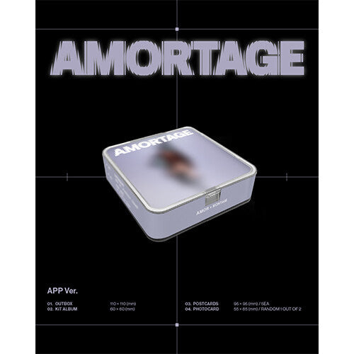 JISOO - (MINI ALBUM) AMORTAGE [APP VER]
