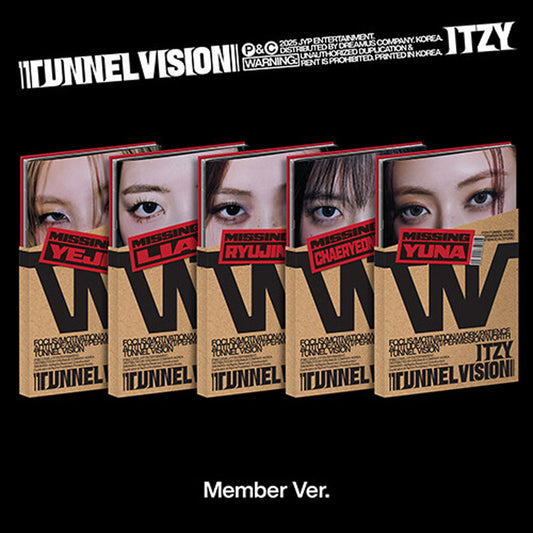 ITZY - TUNNEL VISION [MEMBER VER]