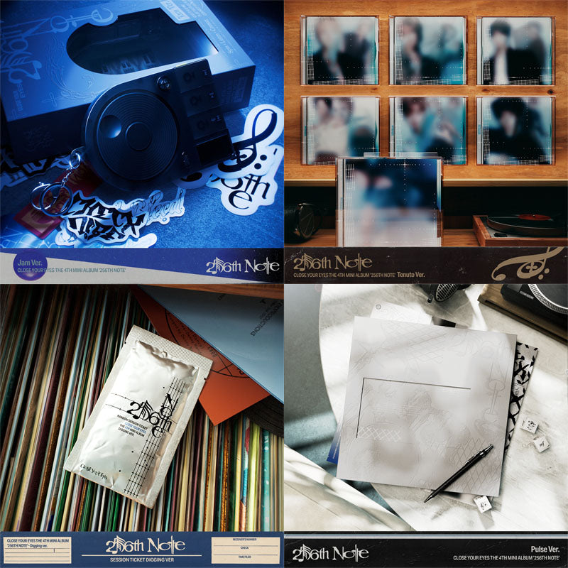 [Pre-Order] CLOSE YOUR EYES 4TH MINI ALBUM [256th Note]