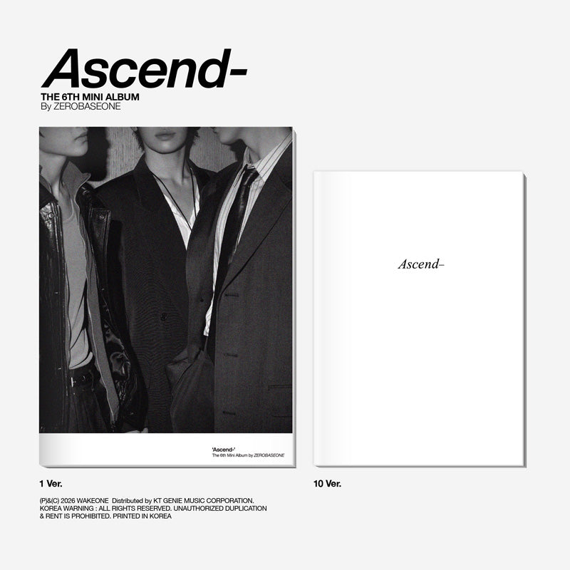 ZEROBASEONE THE 6TH MINI ALBUM  [Ascend-]