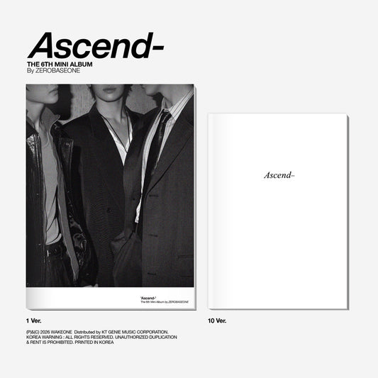 ZEROBASEONE THE 6TH MINI ALBUM  [Ascend-]