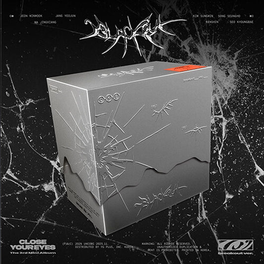 CLOSE YOUR EYES - (3RD MINI ALBUM) BLACKOUT [BREAKOUT VER]