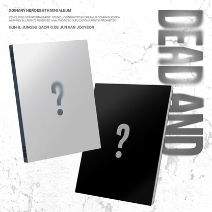 Xdinary Heroes 8TH MINI ALBUM DEAD AND (PHOTO BOOK Ver.)