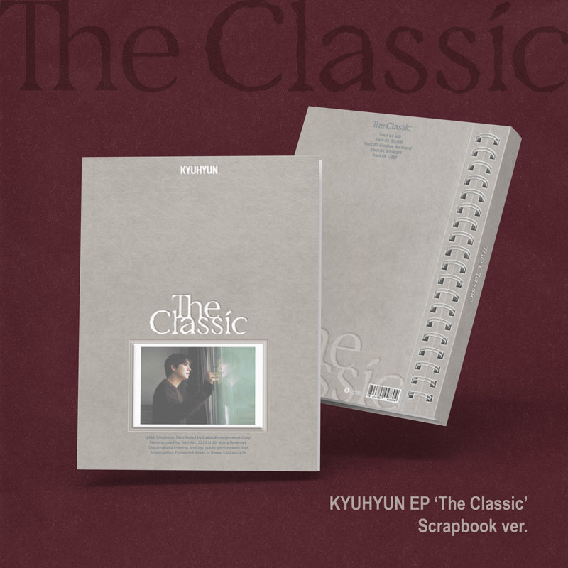 [Pre-Order] KYUHYUN - (EP ALBUM) THE CLASSIC [SCRAPBOOK VER]
