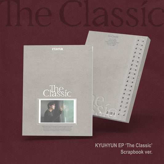 [Pre-Order] KYUHYUN - (EP ALBUM) THE CLASSIC [SCRAPBOOK VER]