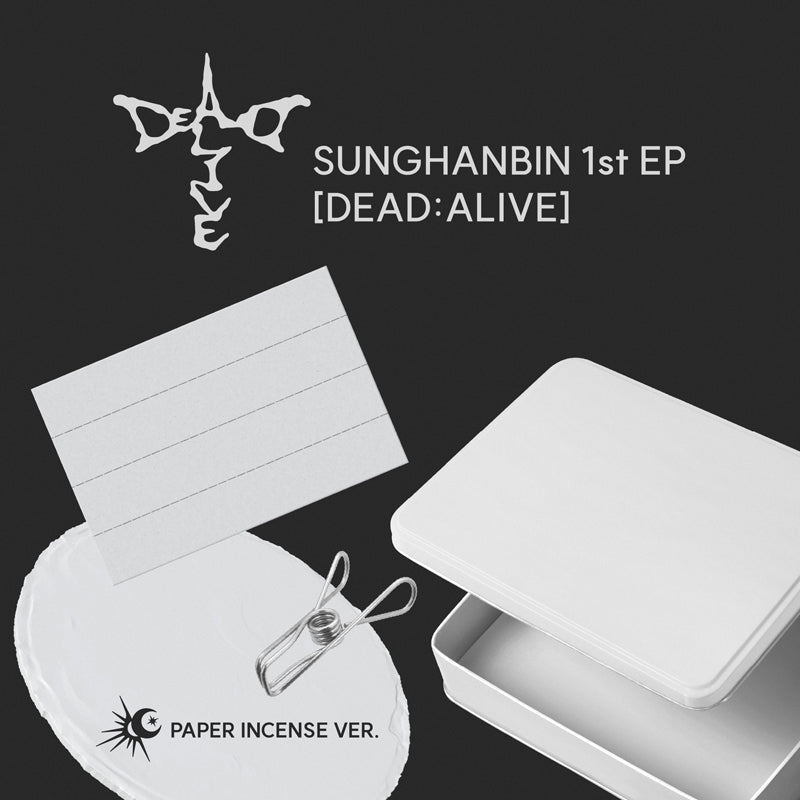[Pre-Order] SUNG HANBIN 1ST MINI ALBUM [DEAD:ALIVE] Paper Incense Ver._LIMITED