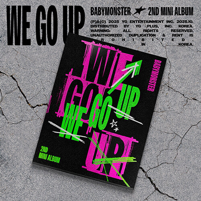[Pre-Order] BABYMONSTER - (2nd MINI ALBUM) WE GO UP [UP VER.]