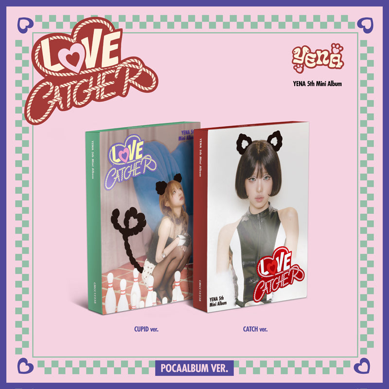 YENA 5TH MINI ALBUM LOVE CATCHER (POCAALBUM Ver.)