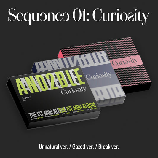 [Pre-Order] AND2BLE 1ST MINI ALBUM Sequence 01: Curiosity