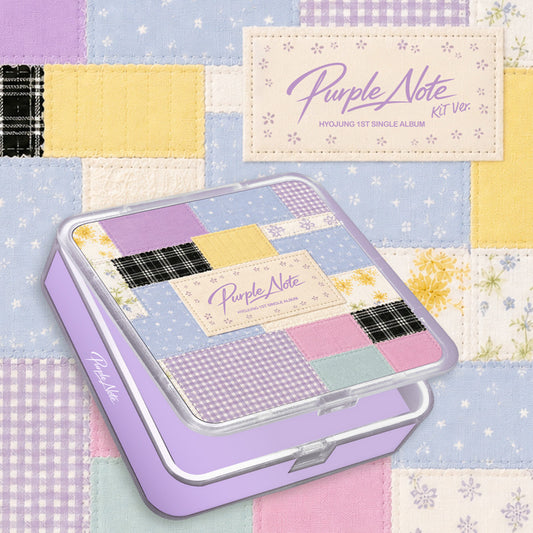 [Pre-Order] HYOJUNG (OH MY GIRL) 1ST SINGLE ALBUM [Purple Note]