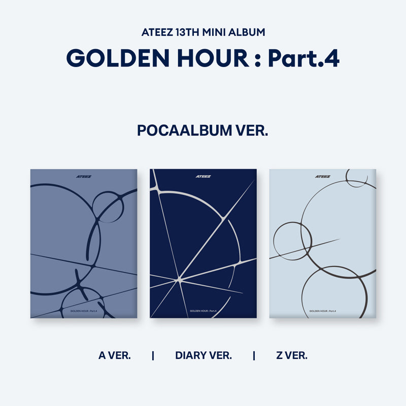 ATEEZ - GOLDEN HOUR : Part.4 [POCAALBUM VER]
