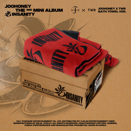 JOOHONEY (MONSTA X) - (2ND MINI ALBUM) 光 [INSANITY] [TOWEL VER]