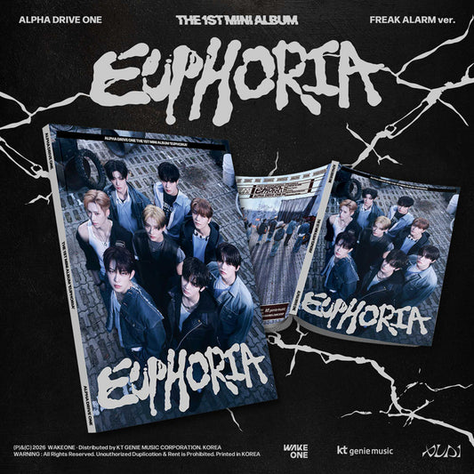 ALPHA DRIVE ONE - (1ST MINI ALBUM) EUPHORIA [FREAK ALARM VER]