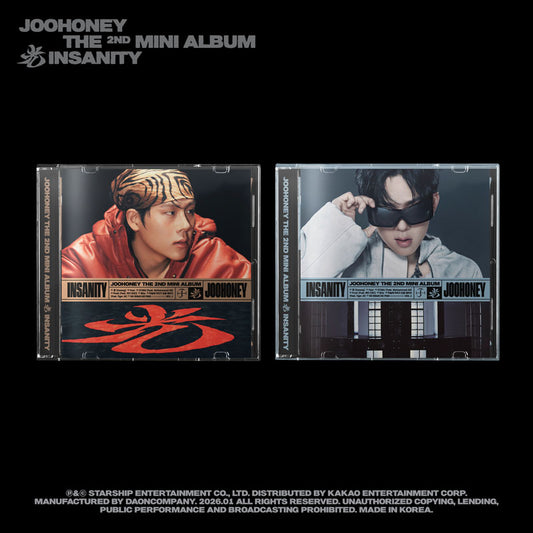JOOHONEY (MONSTA X) - (2ND MINI ALBUM) 光 [INSANITY] [JEWEL VER]