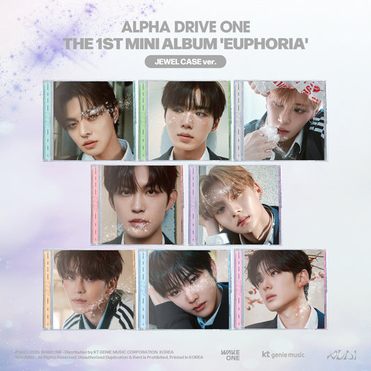 ALPHA DRIVE ONE - (1ST MINI ALBUM) EUPHORIA [JEWEL CASE VER]