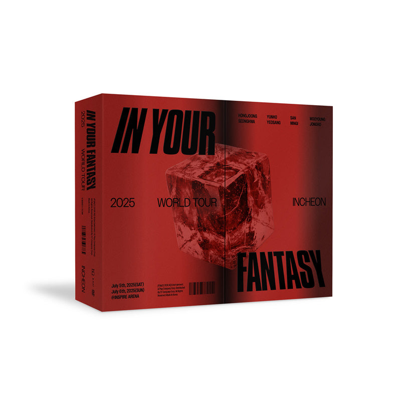 [Pre-Order] ATEEZ - ATEEZ 2025 WORLD TOUR [IN YOUR FANTASY] IN INCHEON DVD
