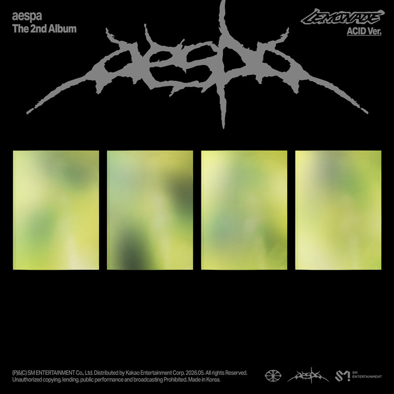 [Pre-Order] aespa 2ND FULL ALBUM LEMONADE  (ACID Ver.)