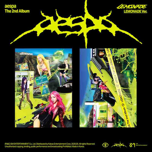 aespa 2ND FULL ALBUM LEMONADE  (LEMONADE Ver.)