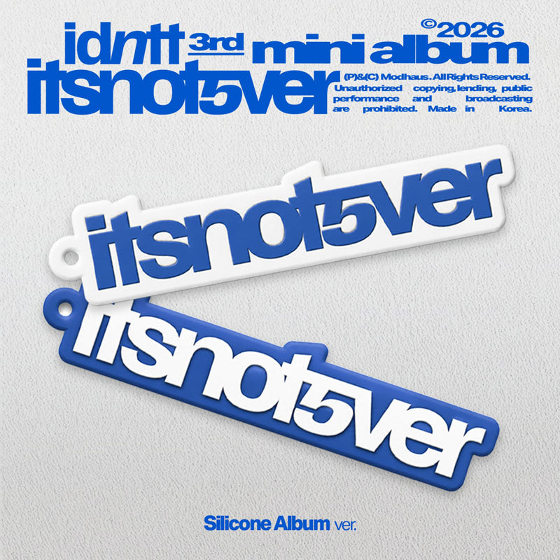 idntt 3RD MINI ALBUM [itsnotover]